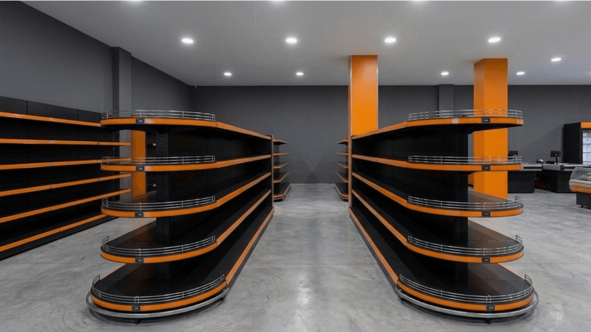 Rayonnage Gondole Supermarché